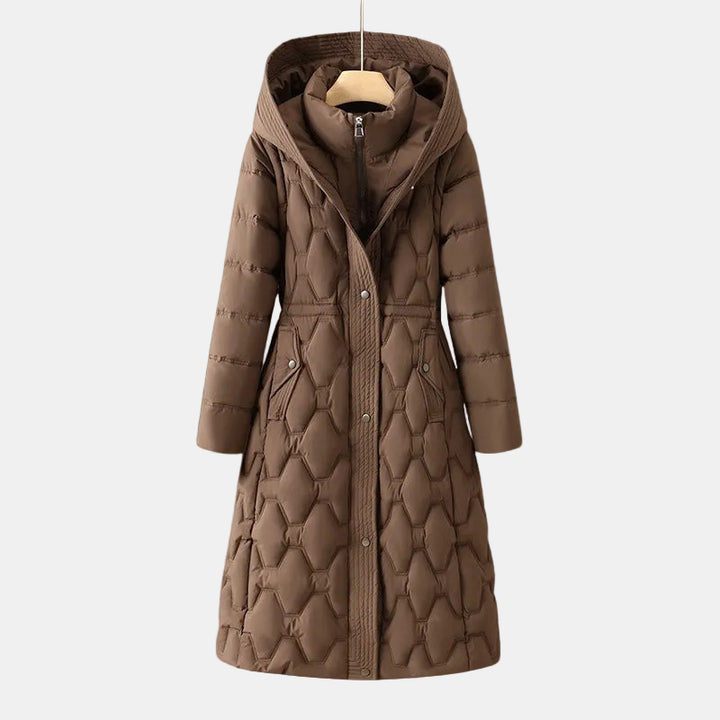 Marie | Elegant Long Line Coat