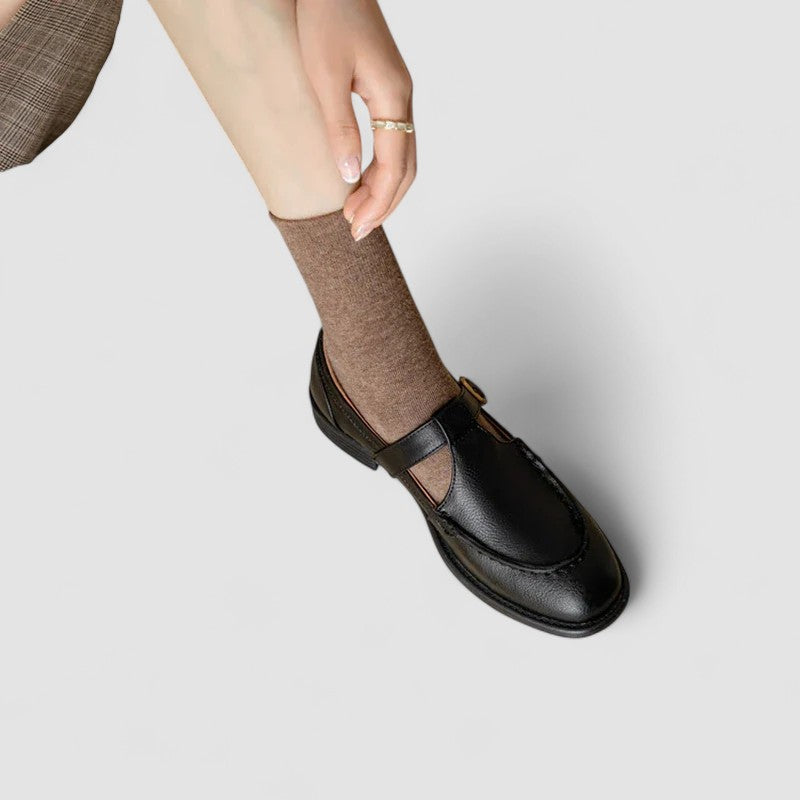 Lena | Orthopedic Square-Toe Mary Jane Shoes