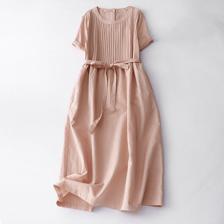Sofia Amoretti Retro Pleated Dress