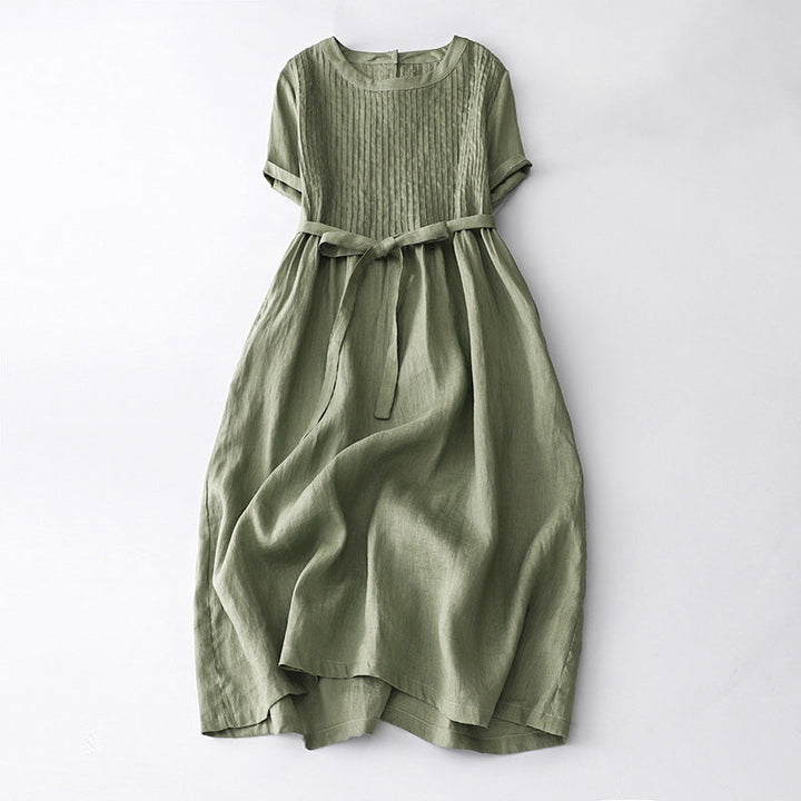 Sofia Amoretti Retro Pleated Dress