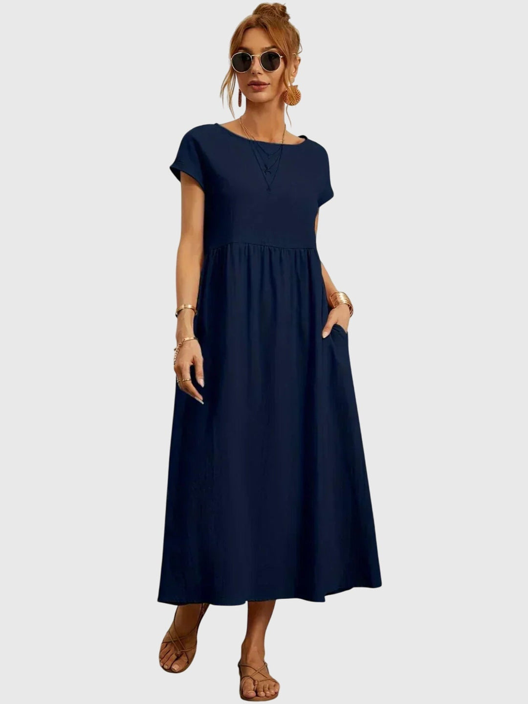 Alicia | Casual Pocket Dress