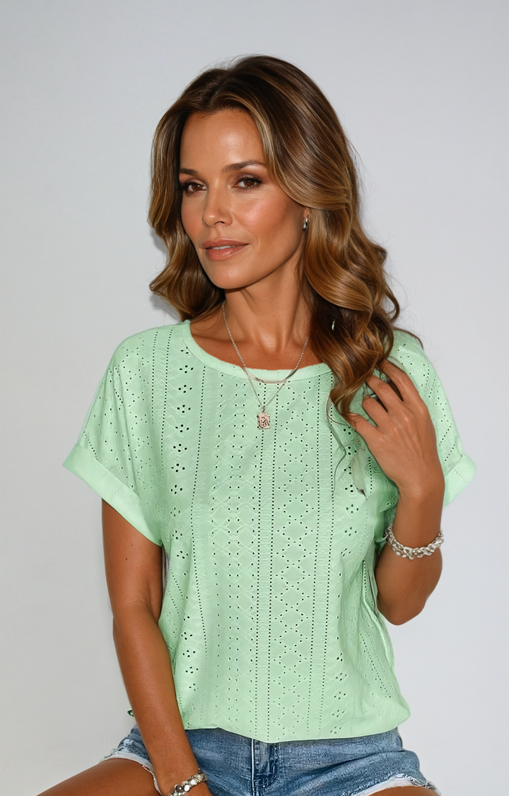 Alice | Summer Round Neck Top
