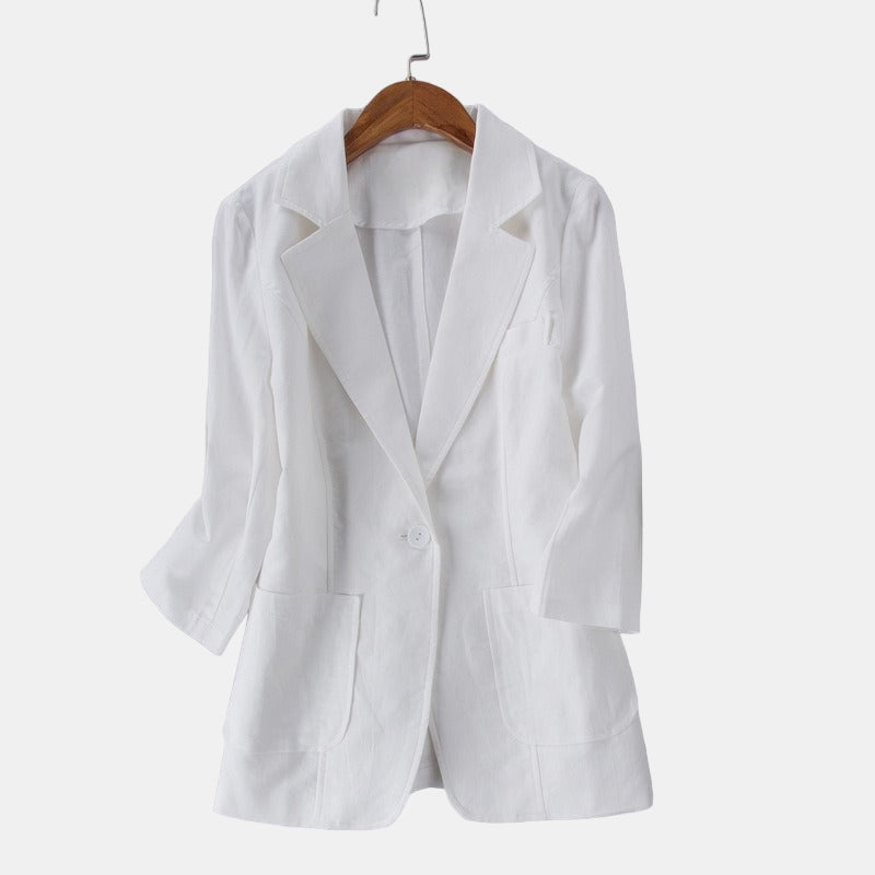 Blanca | Linen Jacket