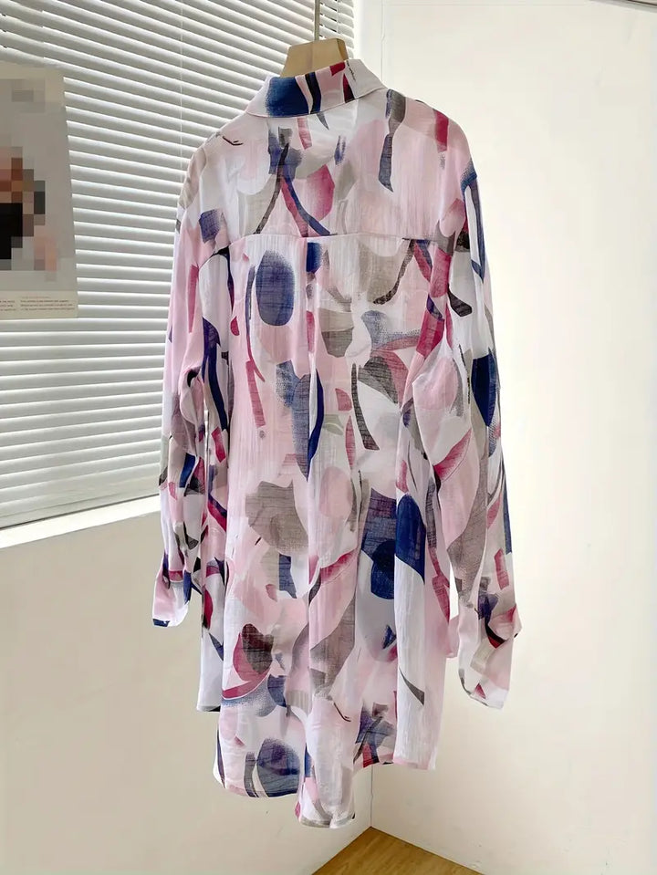 VICKY | STYLISH PRINTED BLOUSE