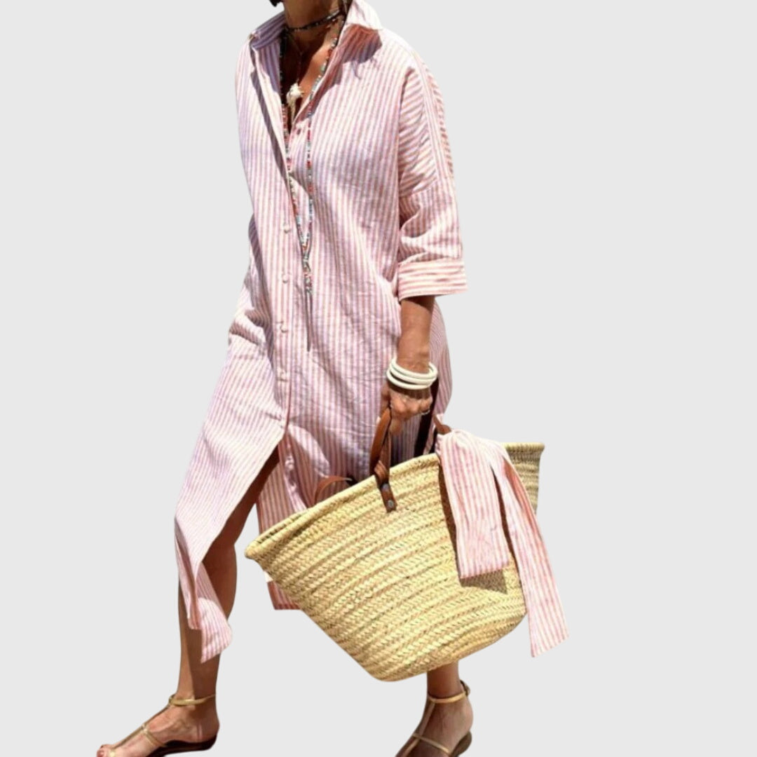 Deborah | Classic Striped Dress