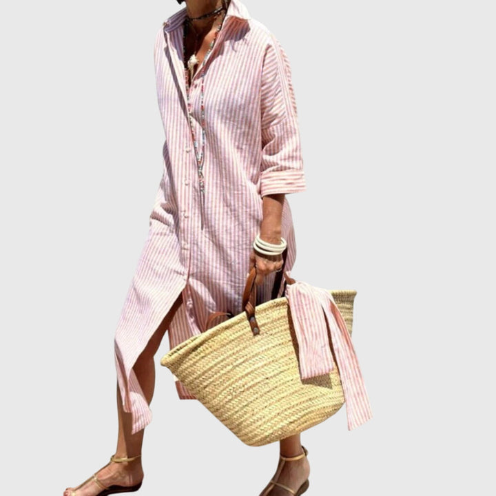 Deborah | Classic Striped Dress