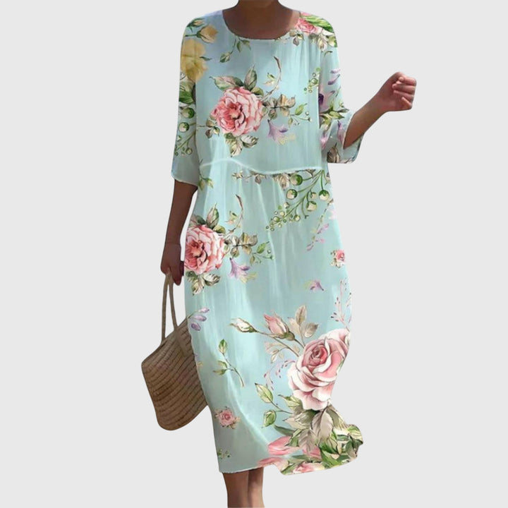 Cassandra | Stylish Floral Maxi Dress