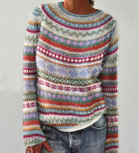 Isobel - Cozy Fair Isle Sweater