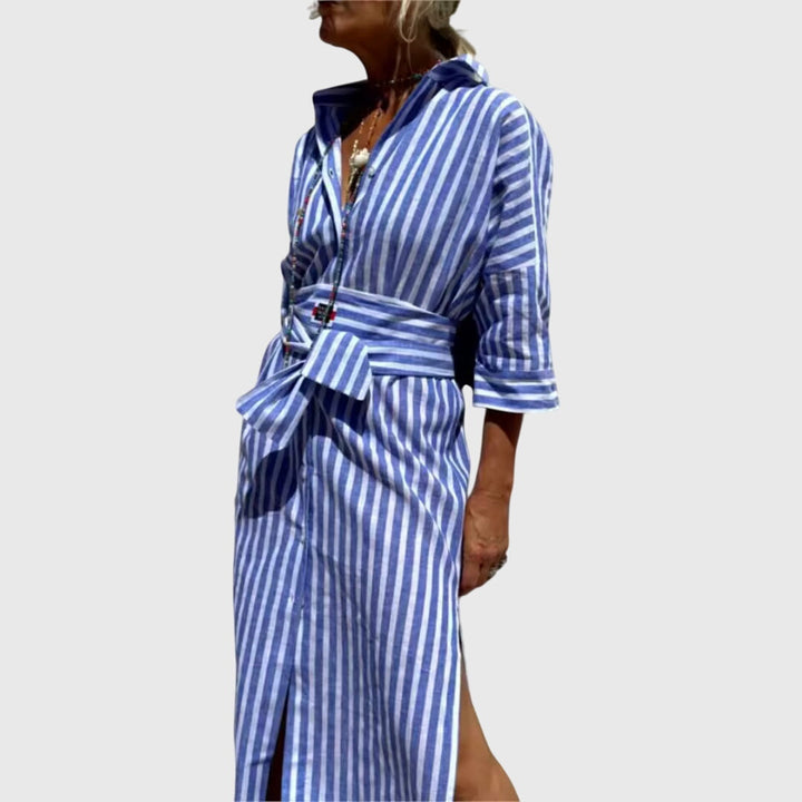 Deborah | Classic Striped Dress