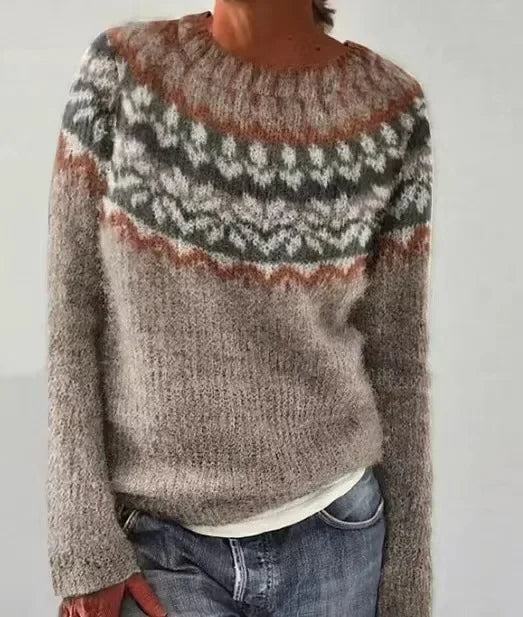 Isobel - Cozy Fair Isle Sweater