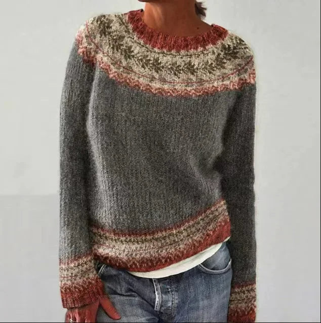 Isobel - Cozy Fair Isle Sweater