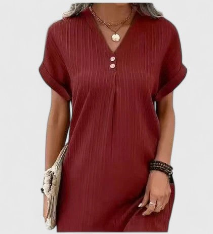 Claire | Draped Dress