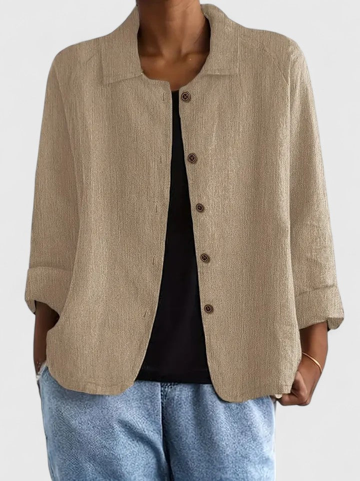 Sophia | Classic Cotton Light Cardigan