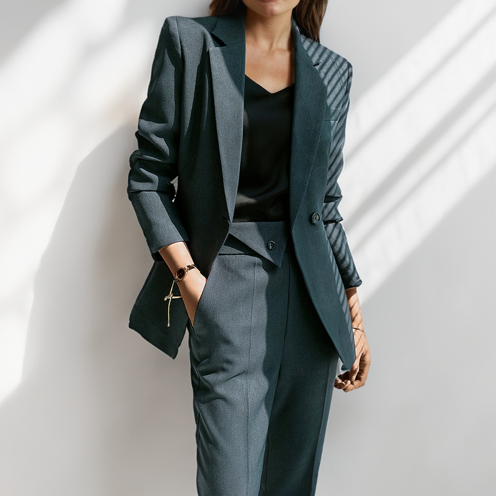 ZADIE | SOPHISTICATED FORMAL JACKET AND PANTS SET