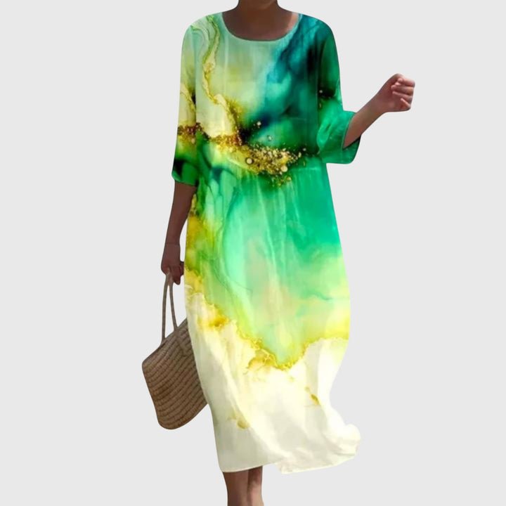 Cassandra | Stylish Floral Maxi Dress