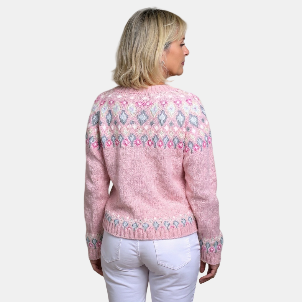Clarissa | Pink Comfort Cardigan