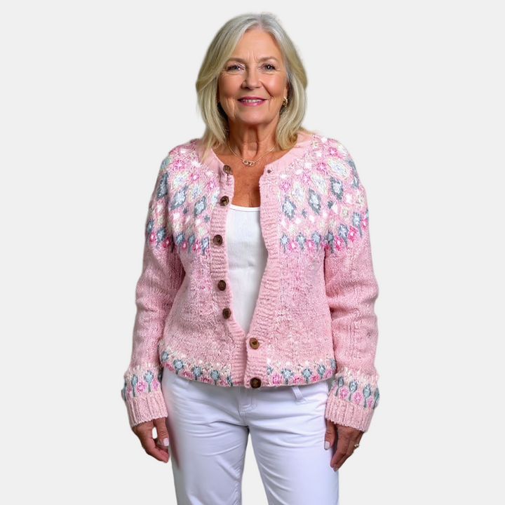 Clarissa | Pink Comfort Cardigan