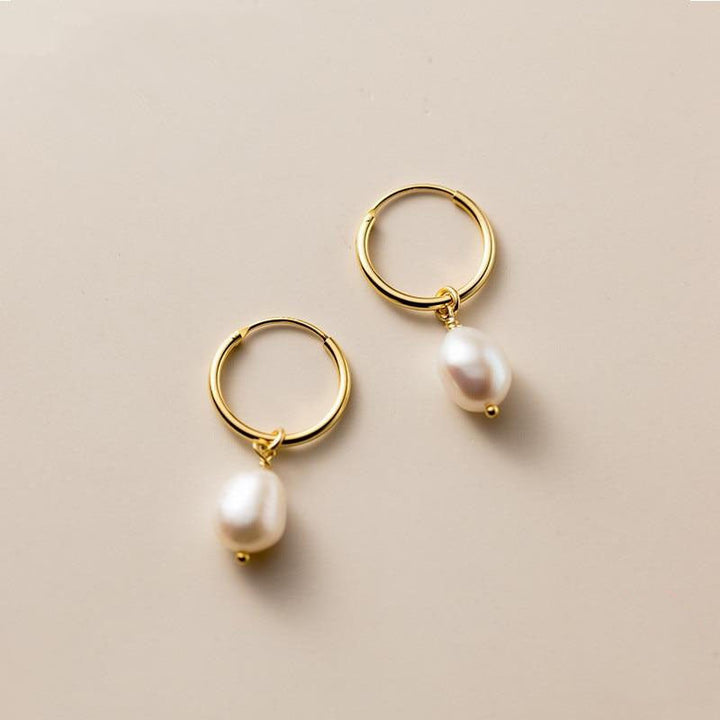 SERENITY | ELEGANT PEARL EARRINGS