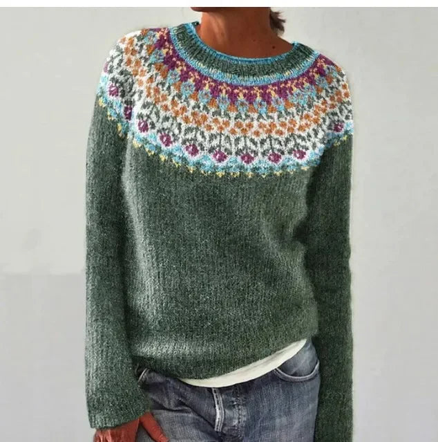 Isobel - Cozy Fair Isle Sweater
