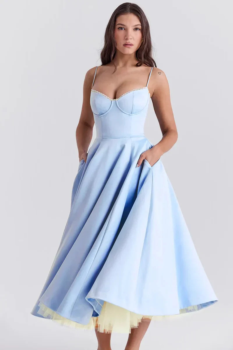 Aurelia | Ethereal Tulle Accent Dress