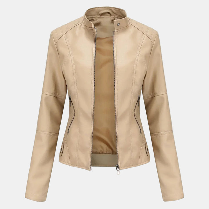 Victoria | Trendy Leather Jacket