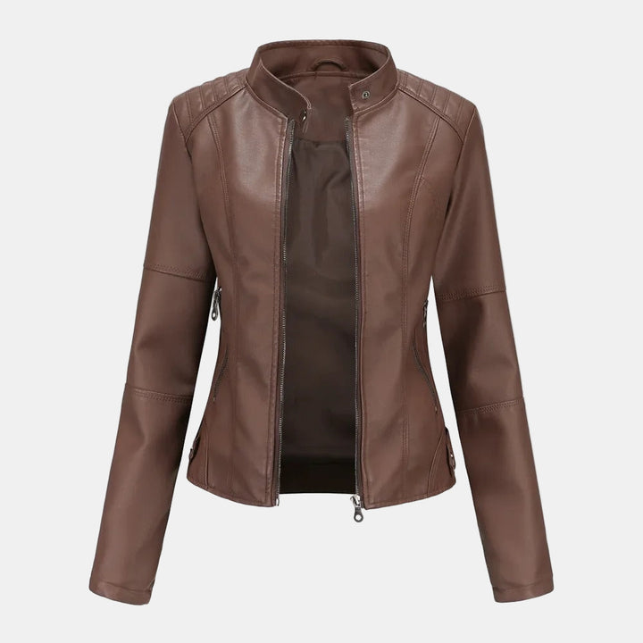 Victoria | Trendy Leather Jacket