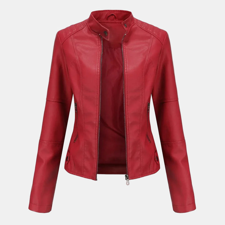 Victoria | Trendy Leather Jacket