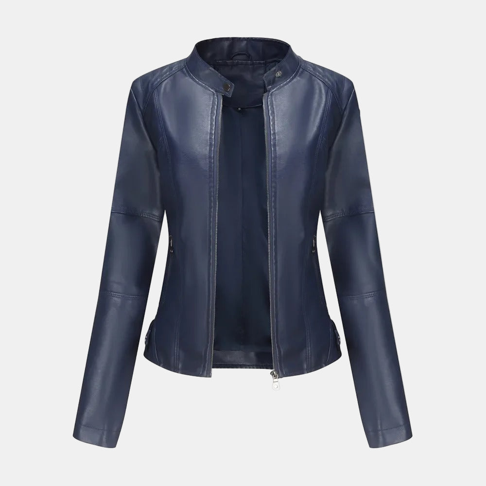 Victoria | Trendy Leather Jacket