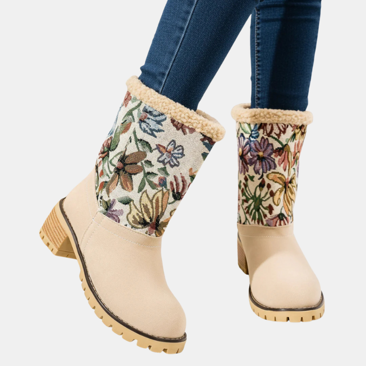 Denise | Blocked-Heeled Ankle Boots