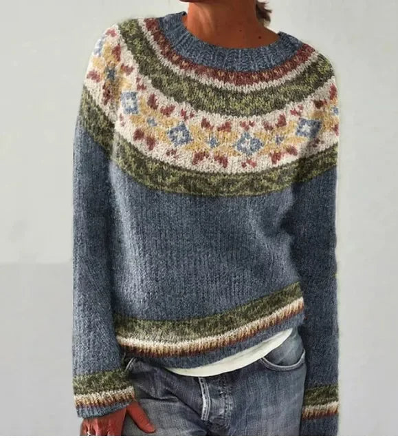 Isobel - Cozy Fair Isle Sweater
