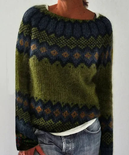 Isobel - Cozy Fair Isle Sweater
